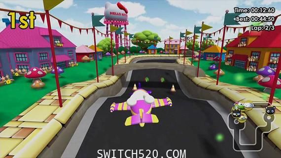 [Switch]熊孩子最爱凯蒂猫爱竞速官方没中文本体+1.0.1升补整合即撸版[XCI]