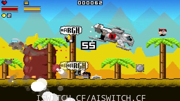 [Switch]像素魂斗罗Gunslugs英文版[NSZ]