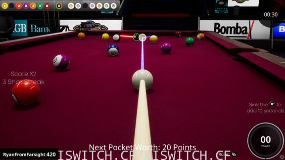 [Switch]Brunswick Pro Billiards英文版[NSP]