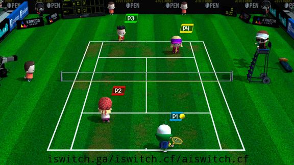 [Switch]4P激战斯穆特世界杯网球官方没中文[NSZ]