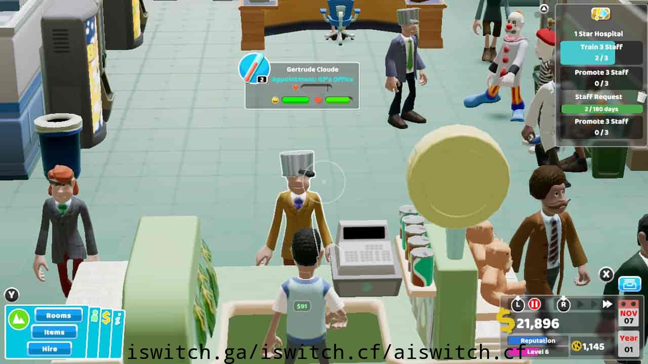 [Switch]双点医院官方中文本体+最新1.0.4升补[NSP]