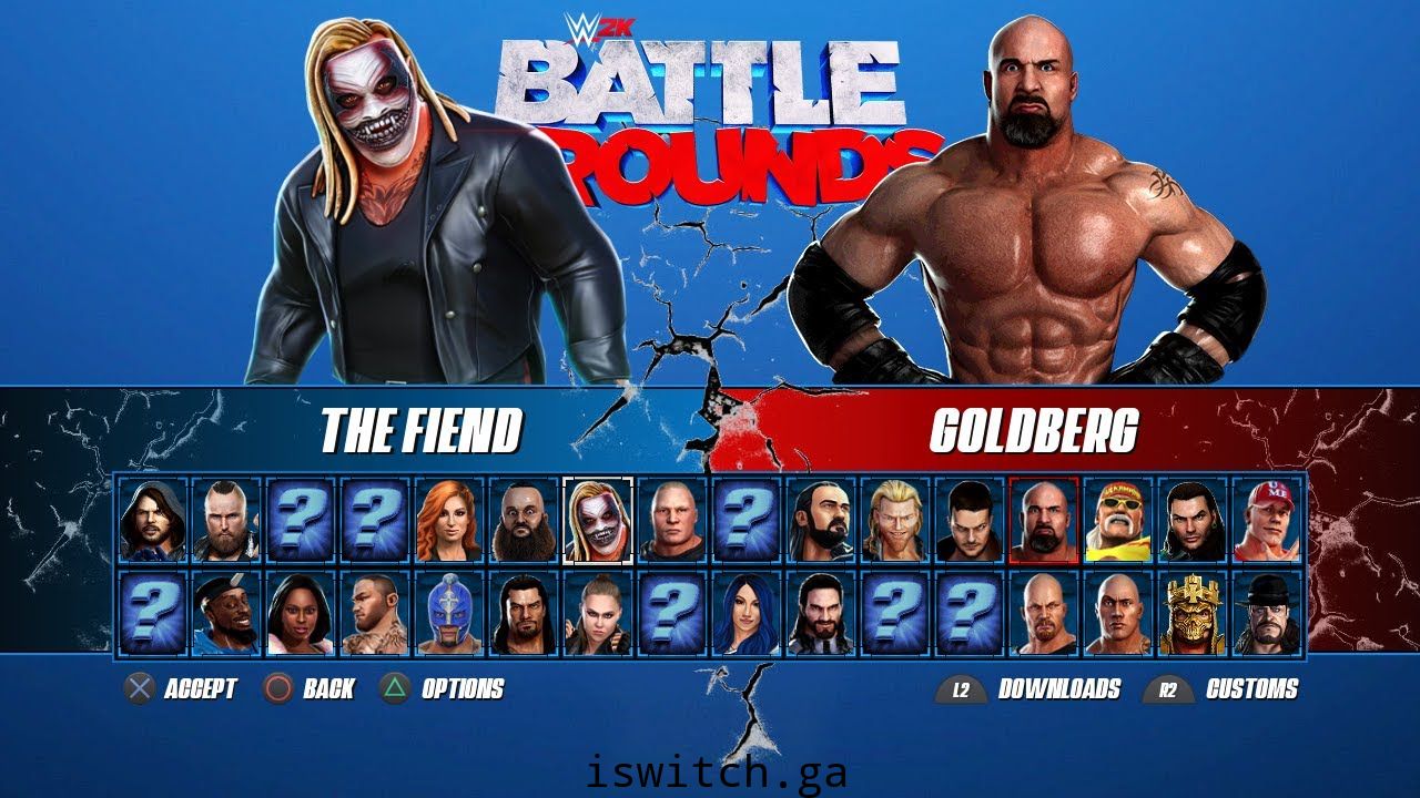[Switch]硬汉必玩WWE 2K竞技场官方中文本体+升补[NSP]