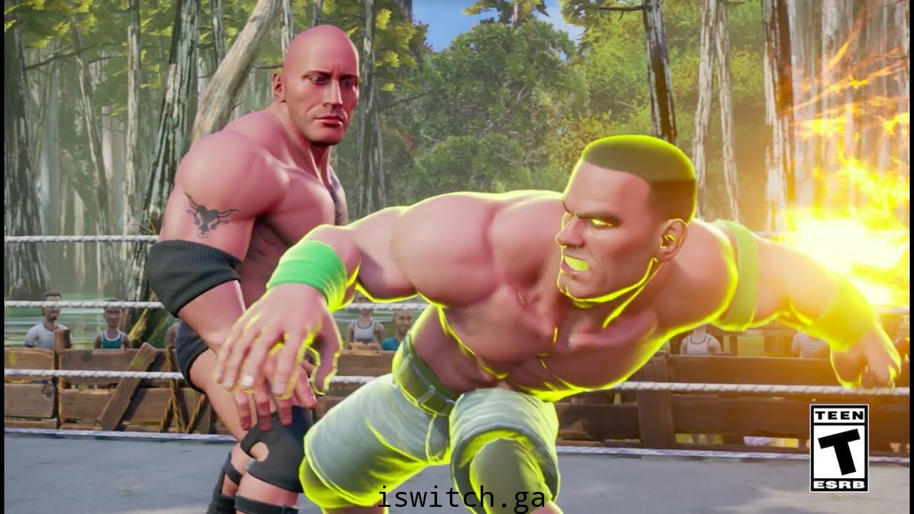 [Switch]硬汉必玩WWE 2K竞技场官方中文本体+升补[NSP]