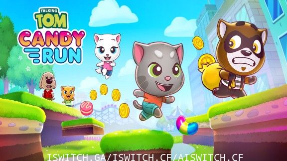 [Switch]汤姆猫糖果跑酷英文版[NSZ]