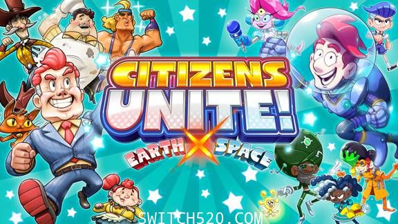 [Switch]Citizens Unite!: Earth x Space英文版[NSP]