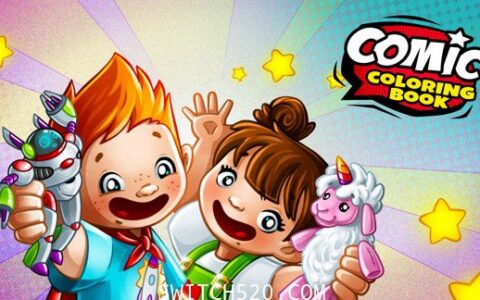[Switch]Comic Coloring Book英文版[NSZ]