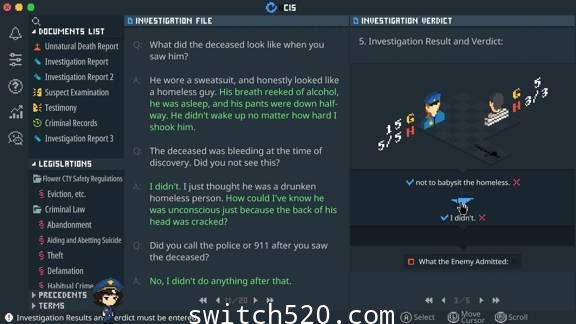 [Switch]法律之地官方中文本体+1.0.3[NSP][魔改9.2]