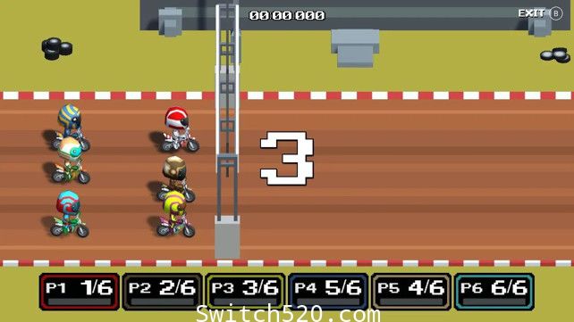 [Switch]FC:越野机车 重制版Dirt Bike Retro英文版[NSP][魔改9.2]