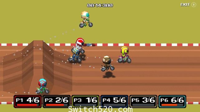 [Switch]FC:越野机车 重制版Dirt Bike Retro英文版[NSP][魔改9.2]