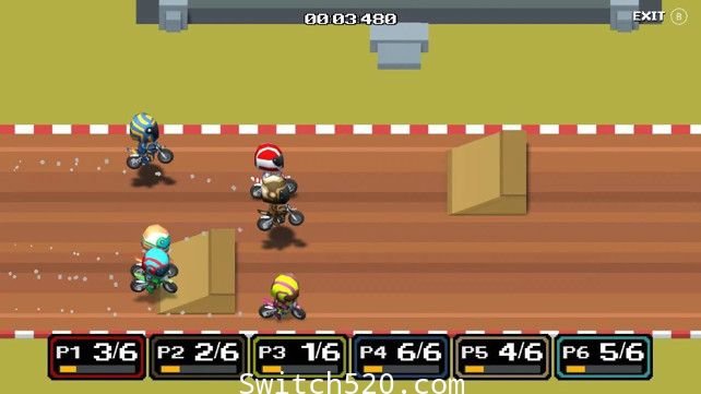 [Switch]FC:越野机车 重制版Dirt Bike Retro英文版[NSP][魔改9.2]