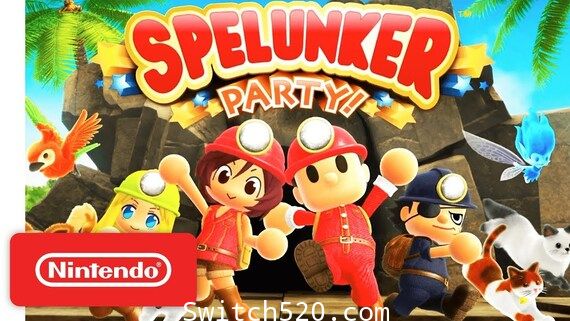 [Switch][补发]全民挖掘! 地底探险:Spelunker Party!原汁日文[NSP]