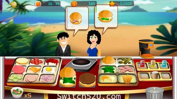 [Switch]我的小小快餐摊英文版本体+1.0.1升补[NSP][魔改9.2]