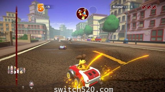 [Switch]加菲猫卡丁车:激情竞速官方中文本体+1.0.4升补[XCI][原版]
