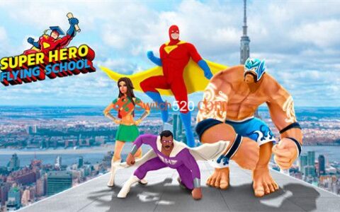 [Switch]超级英雄飞行学校官方中文本体+1.0.1升补NSP原版