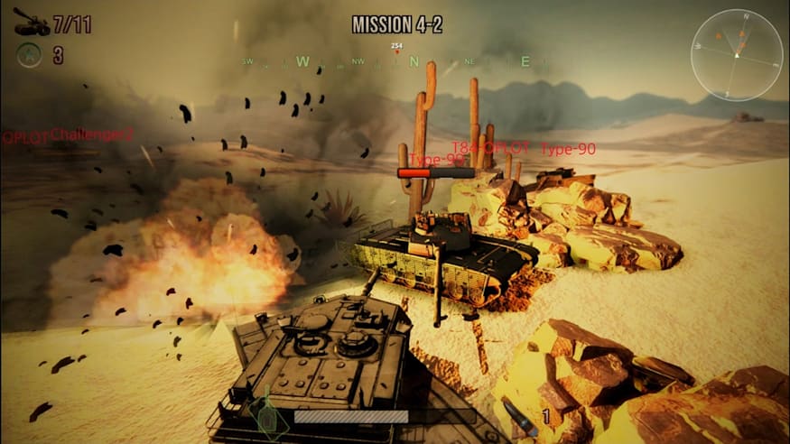 [Switch]现代大战 坦克战争 ModernWar, Tank Battle