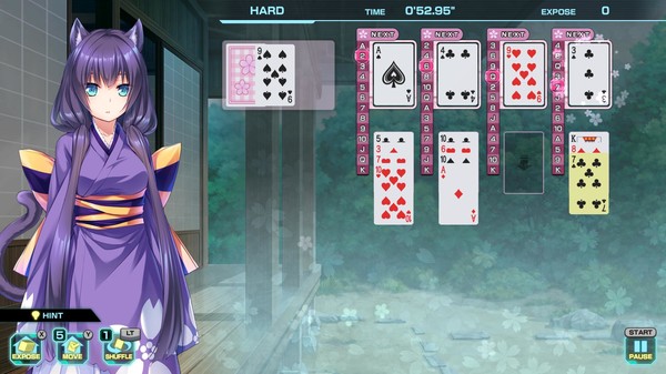 [Switch]漂亮女孩四王扑克 Pretty Girls Four Kings Solitaire