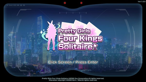 [Switch]漂亮女孩四王扑克 Pretty Girls Four Kings Solitaire