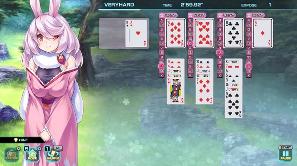 [Switch]漂亮女孩四王扑克 Pretty Girls Four Kings Solitaire