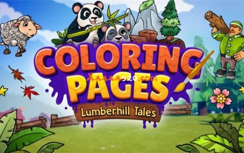 [Switch]着色书 木匠山的故事 Coloring Pages: Lumberhill Tales