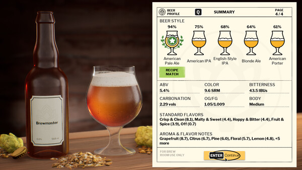 [Switch]酿酒大师 啤酒酿造模拟器 Brewmaster Beer Brewing Simulator
