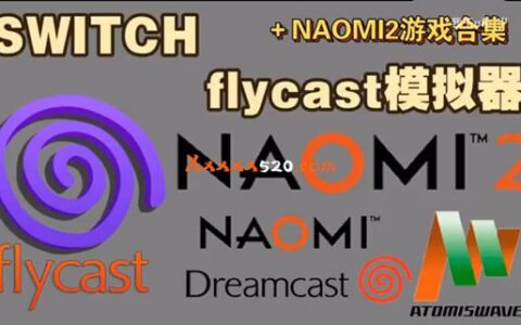 [Switch]NS flycast模拟器 模拟NAOMI2+游戏合集我干UFO整理分享
