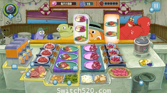 [Switch]海绵宝宝:大闹蟹堡王官方中文本体+1.1.1升补NSZ原版
