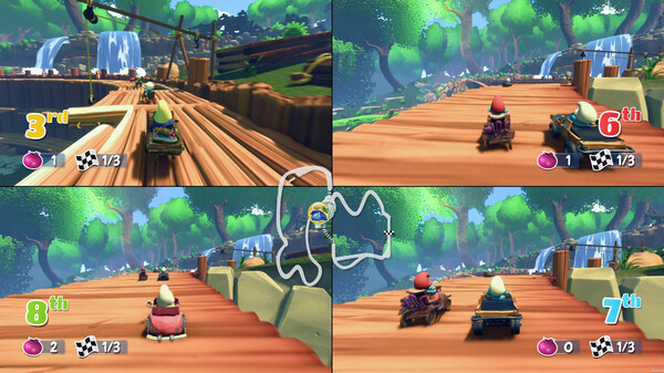 [Switch]蓝精灵卡丁车 Smurfs Kart