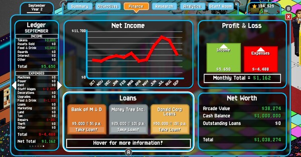 [Switch]街机大亨 Arcade Tycoon
