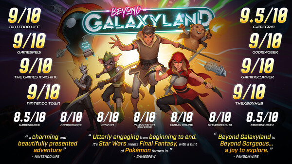 [Switch]超越银河世界 Beyond Galaxyland官方中文本体+1.0.4升补NSZ原版