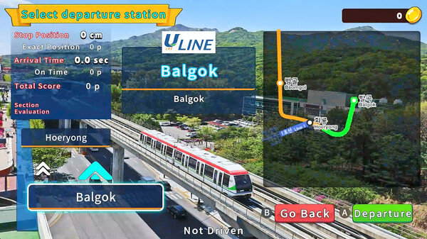[Switch]韩国铁路驾驶 Uijeongbu 轻轨 Korean Rail Driving Tour