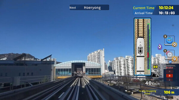 [Switch]韩国铁路驾驶 Uijeongbu 轻轨 Korean Rail Driving Tour