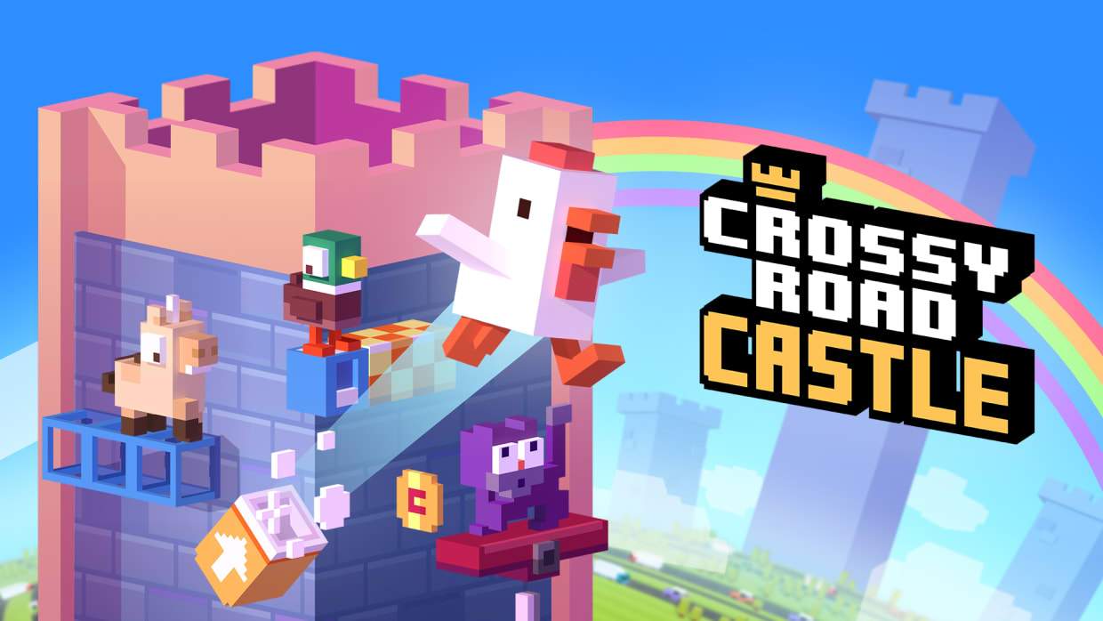 [Switch]天天过马路之登高塔 Crossy Road Castle官方中文本体+1.001.001升补NSZ原版