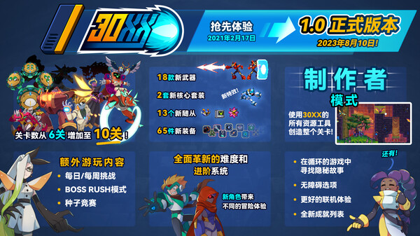 [Switch]洛克妹 30XX官方中文官方中文本体+1.3.5升补NSZ原版