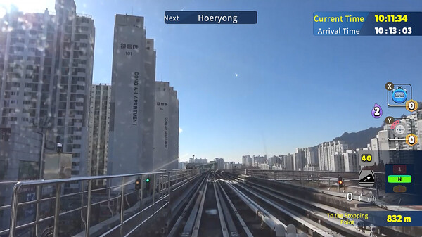 [Switch]韩国铁路驾驶之旅 议政府轻轨 Korean Rail Driving Tour