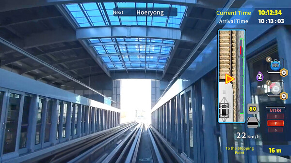 [Switch]韩国铁路驾驶之旅 议政府轻轨 Korean Rail Driving Tour
