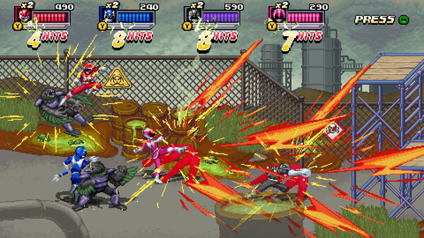 [Switch]恐龙战队 丽塔回溯 Mighty Morphin Power Rangers官方英文本体+1.0.4升补NSZ原版