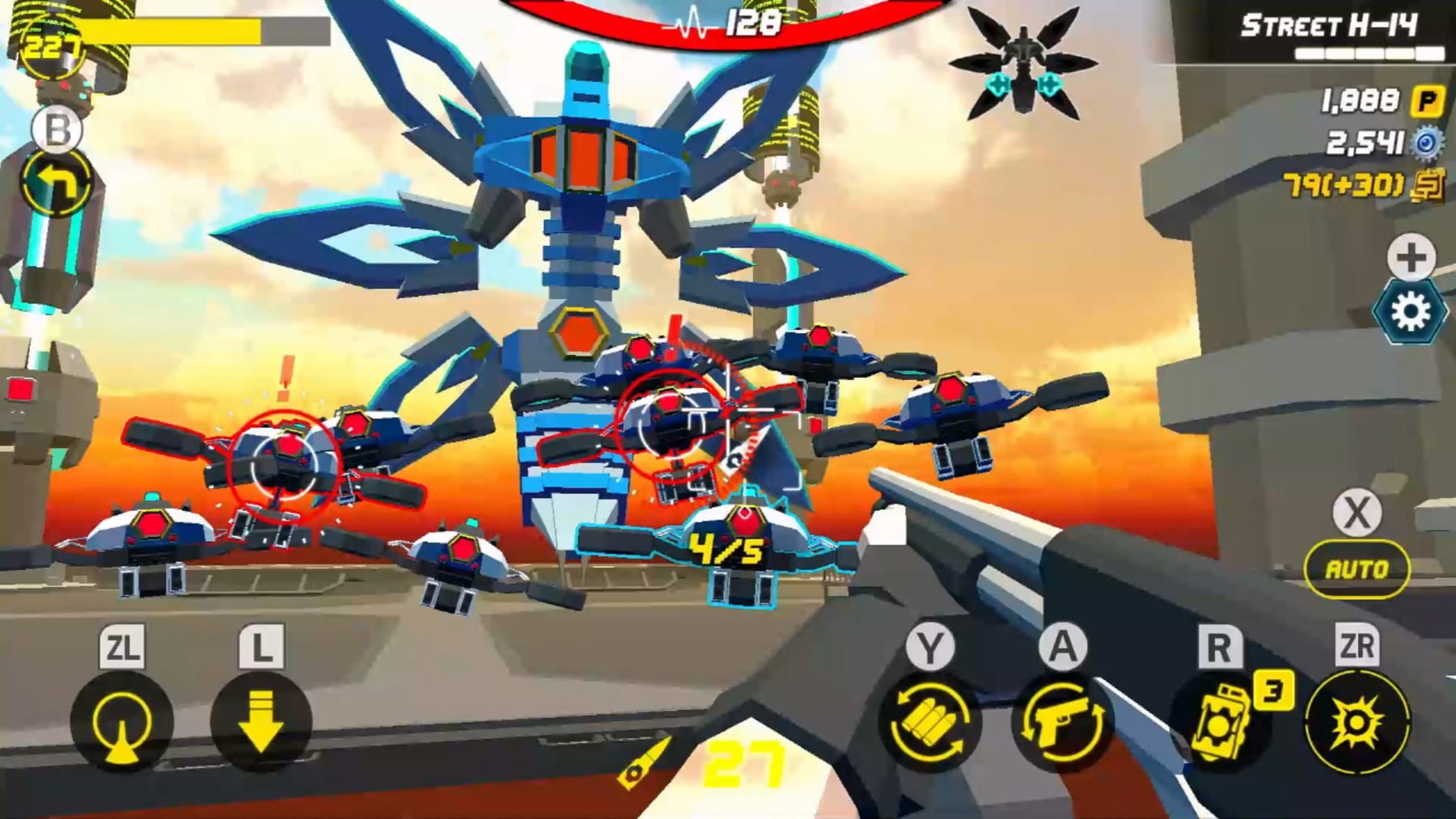 [Switch]枪火 人工智能叛乱 Gun Fire AI Rebellion官方中文NSZ原版