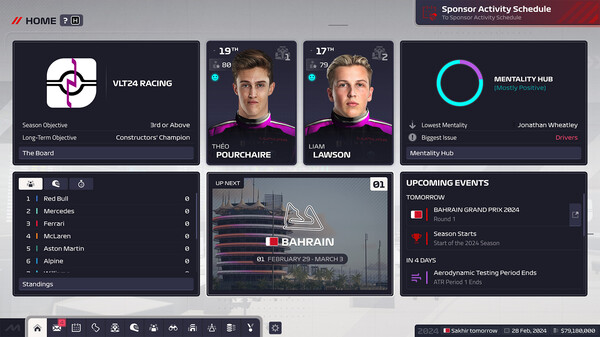 [Switch]F1®车队经理2024 F1® Manager 2024