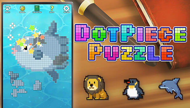 [Switch]组装像素艺术拼图 Dot Piece Puzzle官方中文NSZ原版