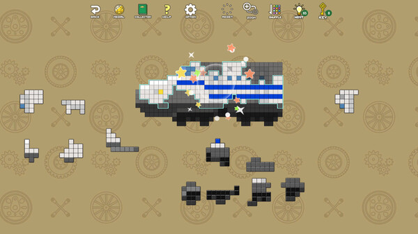 [Switch]组装像素艺术拼图 Dot Piece Puzzle官方中文NSZ原版