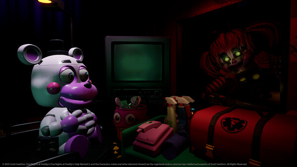 [Switch]玩具熊的五夜后宫 救命2 Five Nights at Freddy’s Help官方中文本体+0.3升补NSZ原版