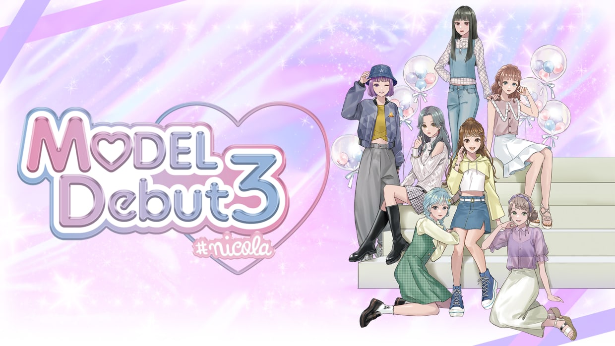 [Switch]模特儿出道3 nicola MODEL Debut3 #nicola官方中文本体+1.0.1升补NSZ原版