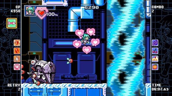 [Switch]神力刚巴尔特爆裂 MIGHTY GUNVOLT BURST官方中文本体+1.4.3升补+7DLCNSZ原版
