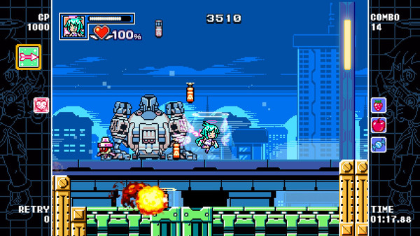 [Switch]神力刚巴尔特爆裂 MIGHTY GUNVOLT BURST官方中文本体+1.4.3升补+7DLCNSZ原版