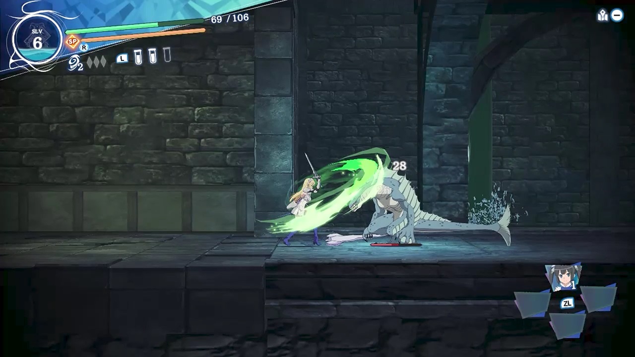 [Switch]在地下城寻求邂逅是否搞错了什么 水与光的富兰德原汁日文XCI