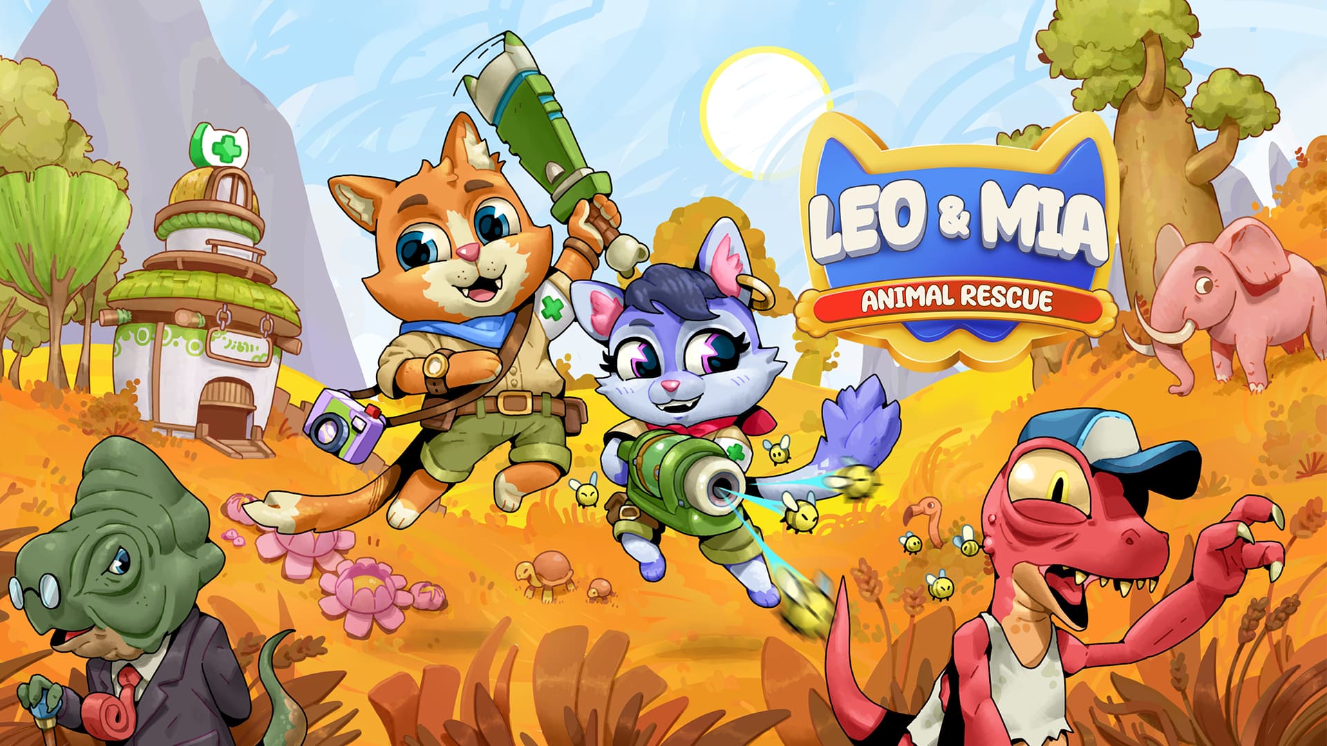 [Switch]莱奥和米娅 动物救援队 Leo & Mia Animal官方中文本体+1.0.1升补NSZ原版