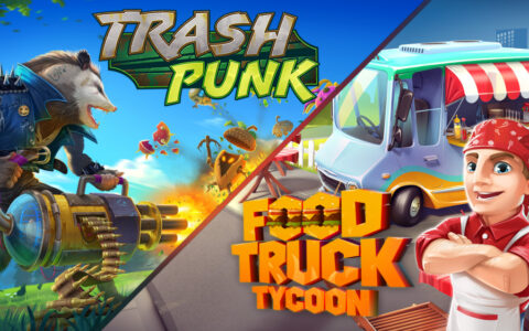 [Switch]二合一游戏 垃圾朋克&餐车大亨 2 in 1 Trash Punk官方中文NSZ原版