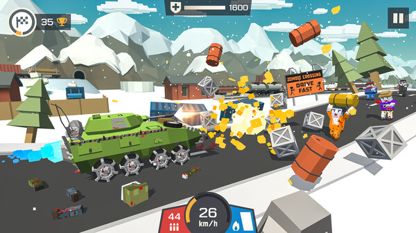 [Switch]僵尸德比 像素生存 Zombie Derby Pixel Survival官方中文NSZ原版