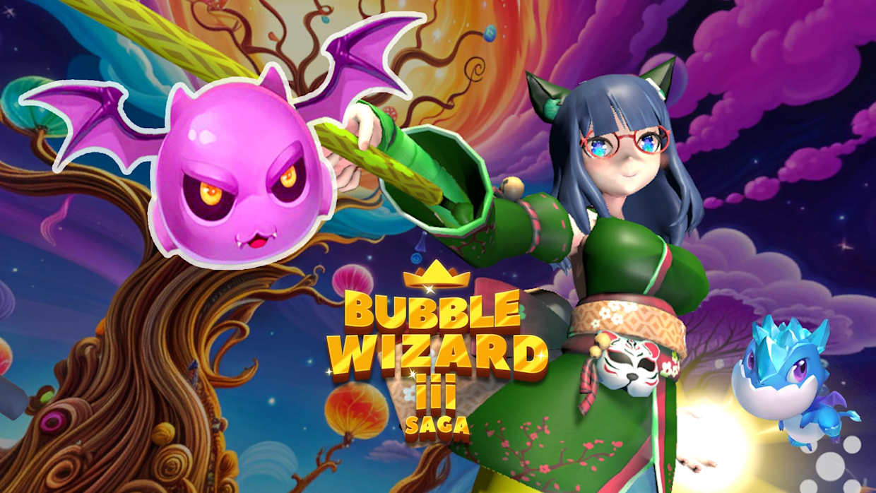 [Switch]泡泡巫师III传奇 Bubble Wizard III Saga官方中文本体+0.777升补NSZ原版