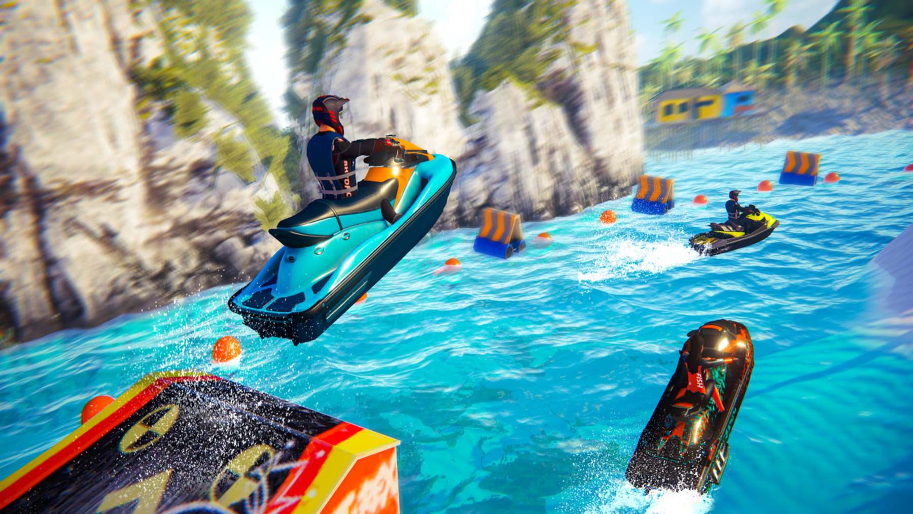 [Switch]水上喷气赛车 Jet Ski Rush官方中文本体+1.1.0升补NSZ原版